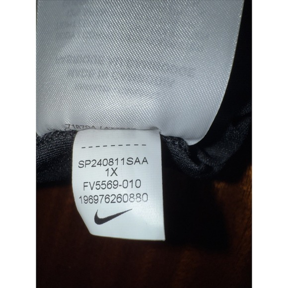 Nike Dri Fit Skirt Women's Plus Size 1x Black Skort High Waist Wide Band Active - Picture 6 of 10